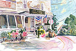 Jan Kilburn print, "East Boothbay General Store"